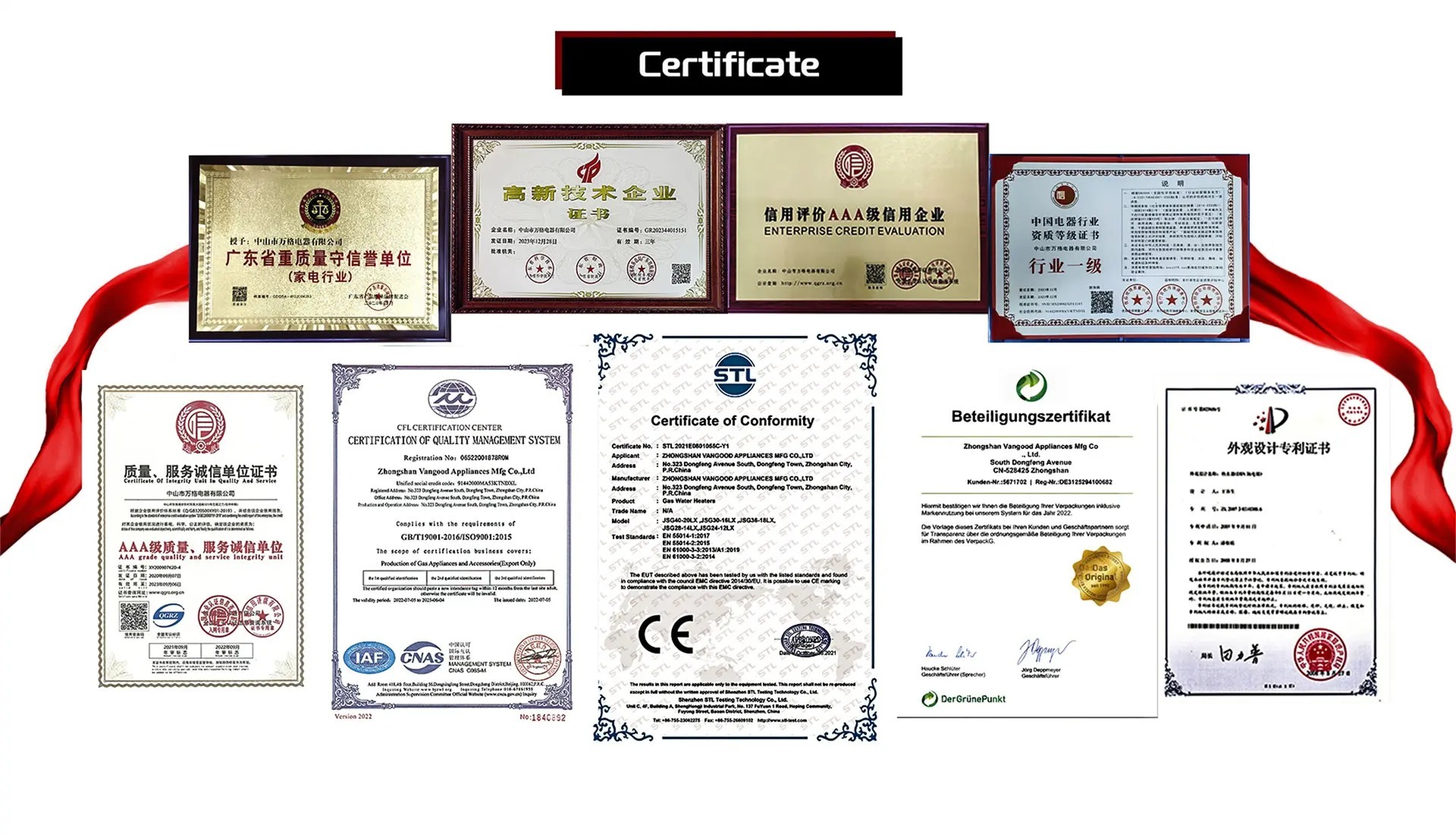 품질 실내용 가스용 온도장 공장