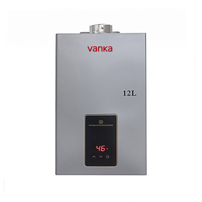 24kW 자동 실내 가스 워터 히터 10L - 16L 벽에 장착 된 가스 온도 시스템