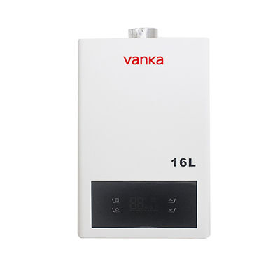 220V LNG 탱크 없는 실내 가스 워터 히터 온도 조절 온도 시스템