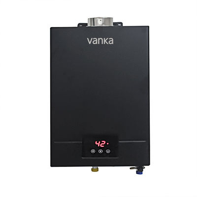 12L 용량 디지털 가스 온수기, 디지털 온도 조절 및 벽걸이형 디자인