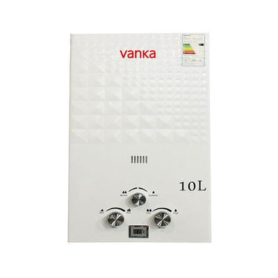 10L LPG 탱크 없는 워터 히터 20KW LPG 가스 온수 시스템 샤워용