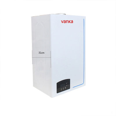 30kw 물 난방 보일러 벽에 장착 된 프로판 가스 콤비 보일러 라디에이터