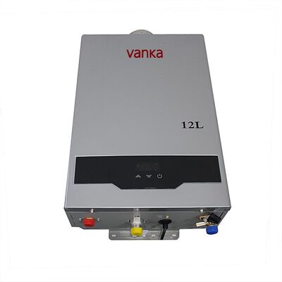 고효율의 다점 연속 흐름 가스 난방기 벽에 장착 된 실내 온수 시스템