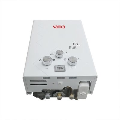 도매 6L 가정용 가스 온수기 디지털 순간 가열 조용하고 안전한 디자인