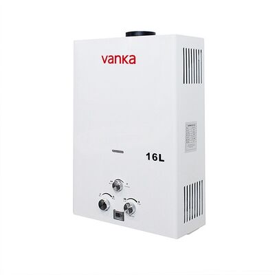 가정, 호텔, 아파트 및 상업용으로 사용되는 16L LPG 순간 탱크리스 온수기 노브 제어