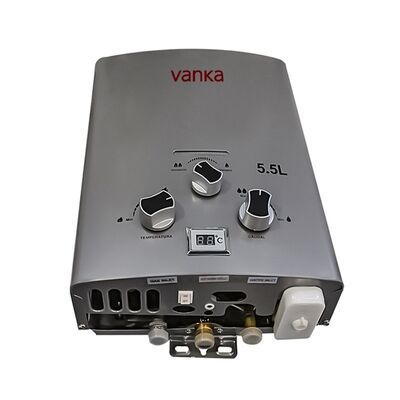 야외 휴대용 캠핑 탱크 없는 프로판 워터 히터 저압 시작 컴팩트 디자인 가벼운 간편한 조작