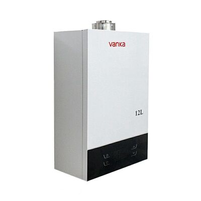 12L 벽에 장착 된 LPG 가스 워터 히터 일정한 온도 기술