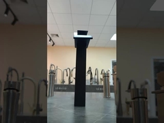 갑판 설치 스테인레스 스틸 욕실 세탁기 차가운 물과 뜨거운 물 펌프