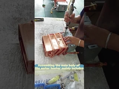 안전 과열 보호 CE 인증을 가진 실내 탱크 없는 가스 온도 시스템