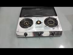 휴대용 3구 스테인리스 스틸 탁상 가스레인지 커버 주방용